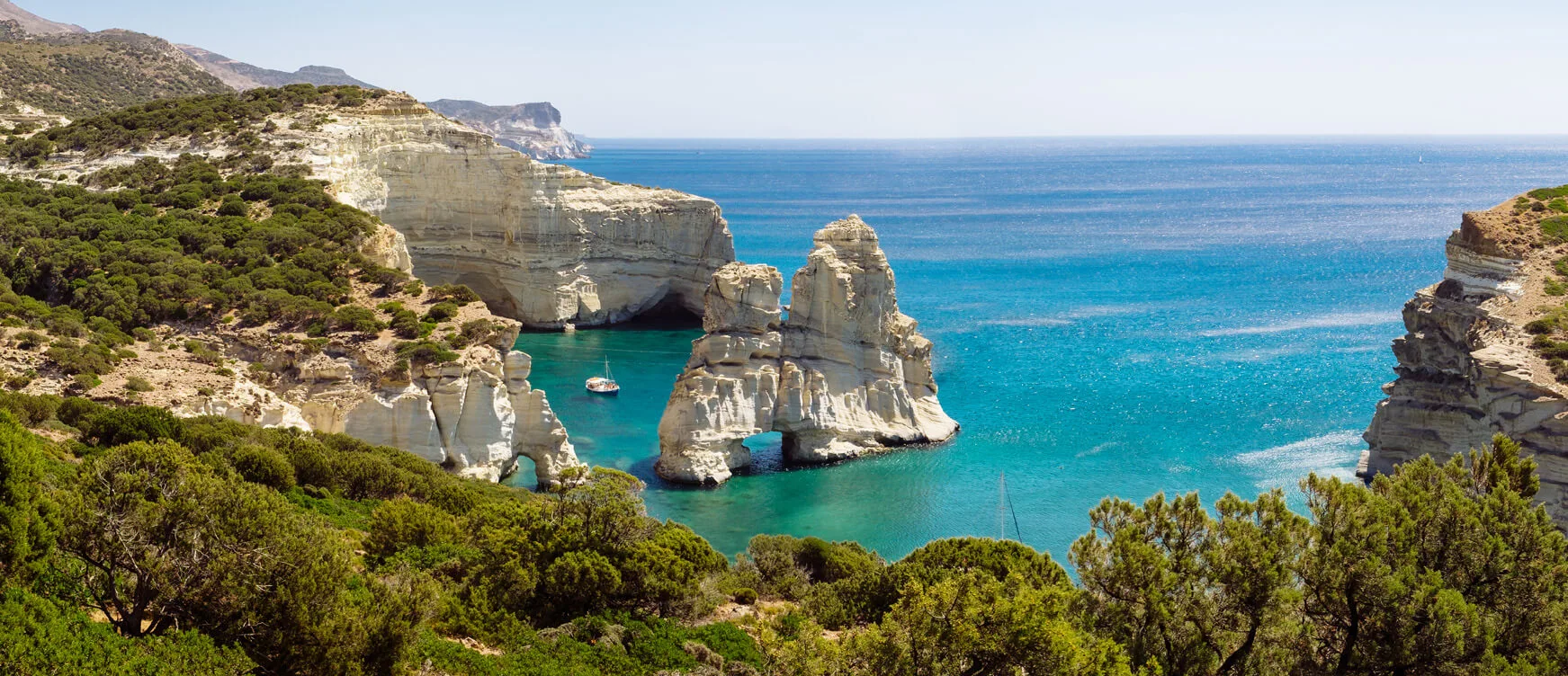 Καγιάκ στη Μήλο