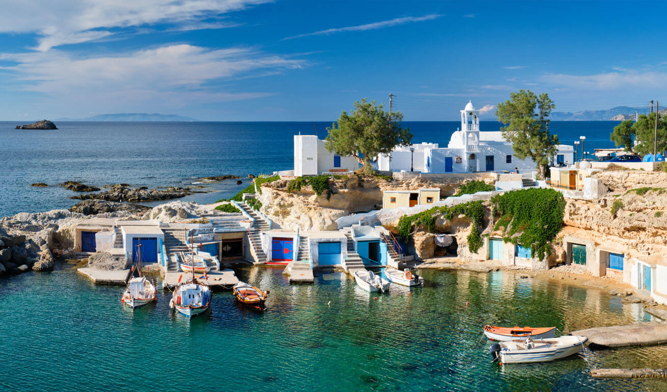 Πανοραμική άποψη της Μήλου