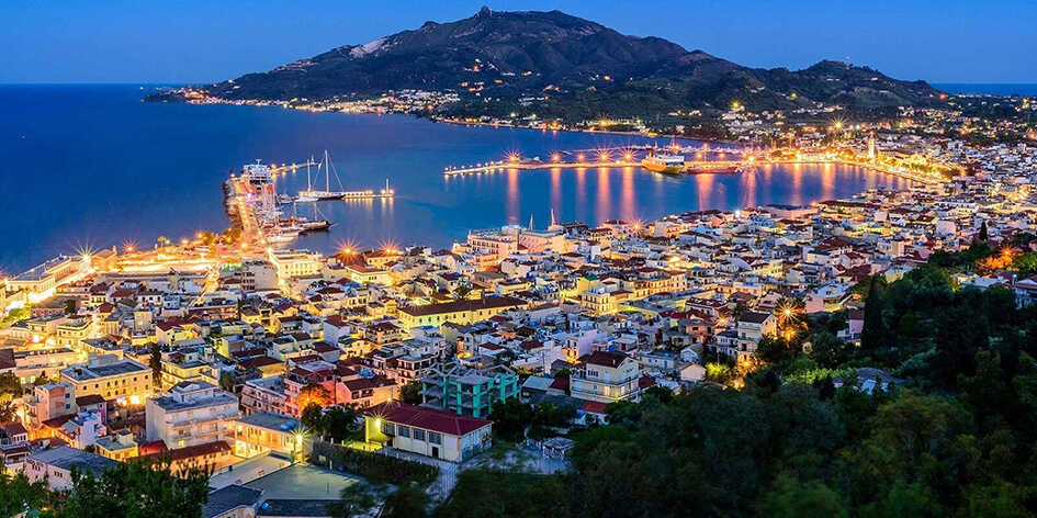 Πανοραμική άποψη της Ζακύνθου